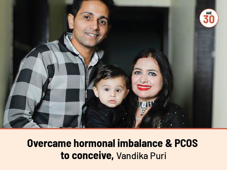 Overcame hormonal imbalance & PCOS to conceive, Vandika Puri